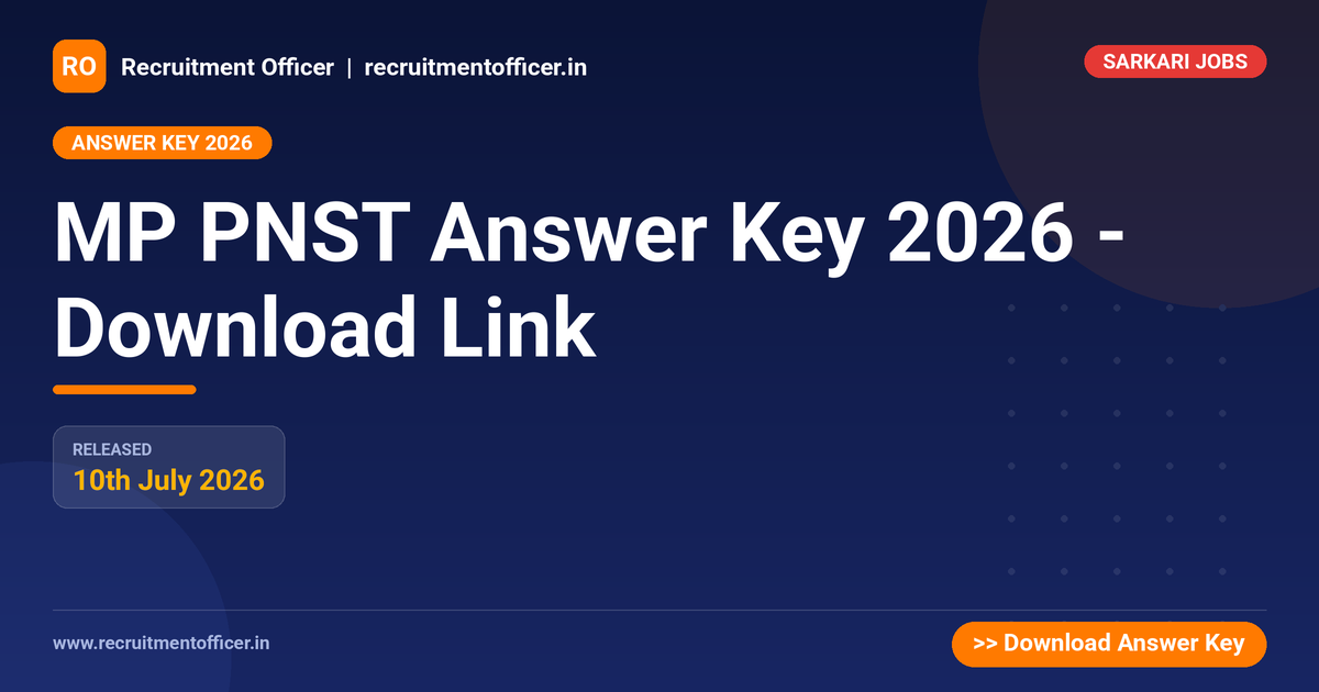 MP PNST Answer Key 2026 - Download Link 1 MP PNST Answer Key 2026 - Download Link - NRAI nrai.in