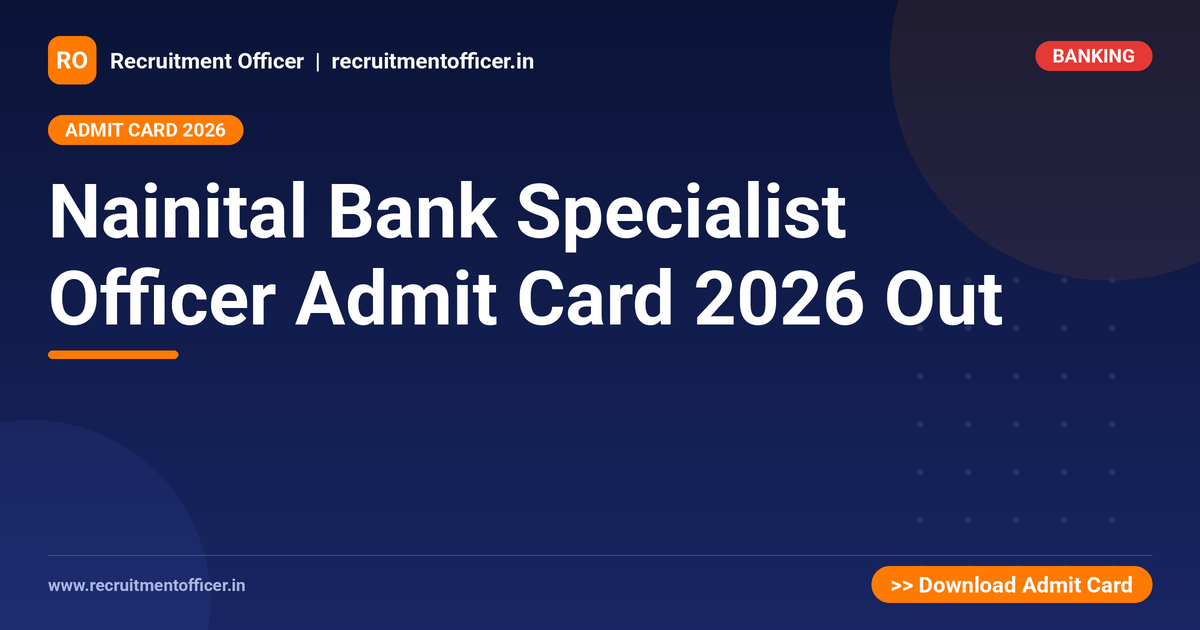 Nainital Bank Specialist Officer Admit Card 2026 Out 1 Nainital Bank Specialist Officer Admit Card 2026 Out - NRAI nrai.in