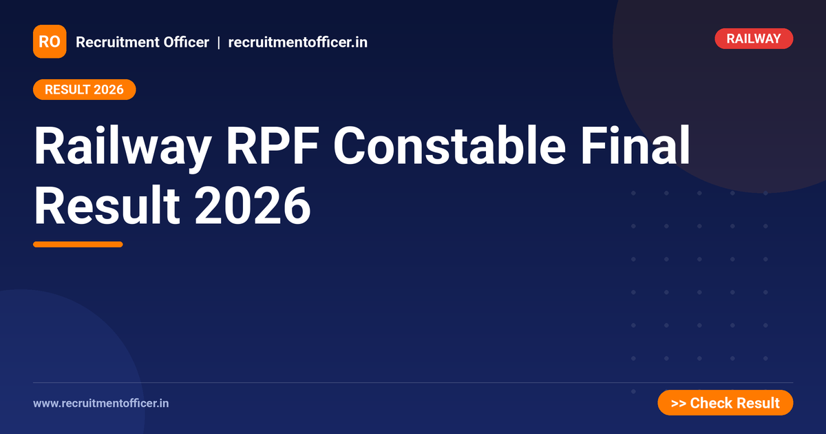 Railway RPF Constable Final Result 2026 1 Railway RPF Constable Final Result 2026 - NRAI nrai.in