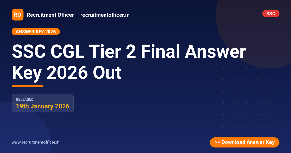 SSC CGL Tier 2 Final Answer Key 2026 Out 1 SSC CGL Tier 2 Final Answer Key 2026 Out - NRAI nrai.in